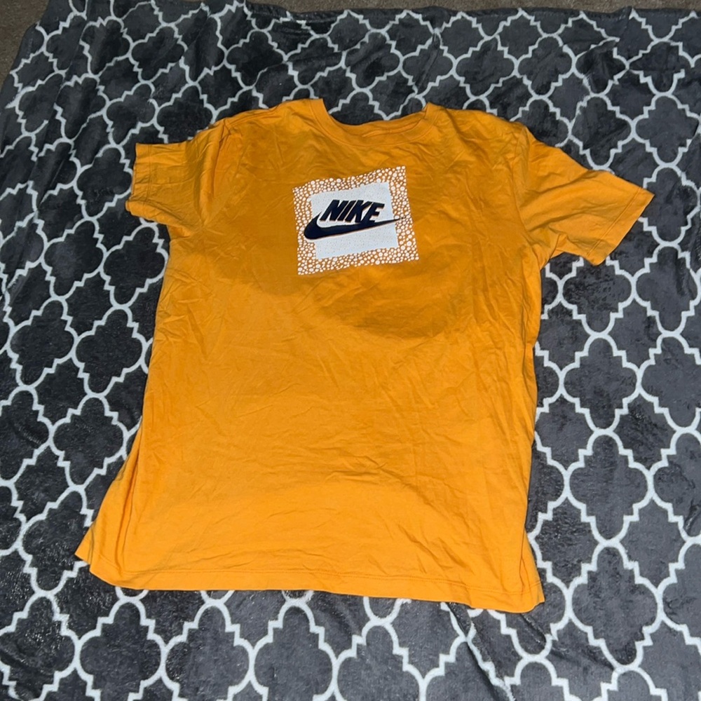 yellowish orange nike shirt M (men’s)